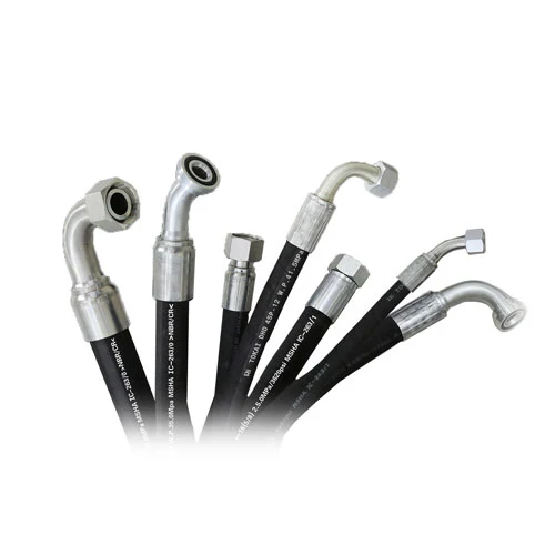 Hydraulic hoses and metal end fittings available to enquire about at D&P in Goole